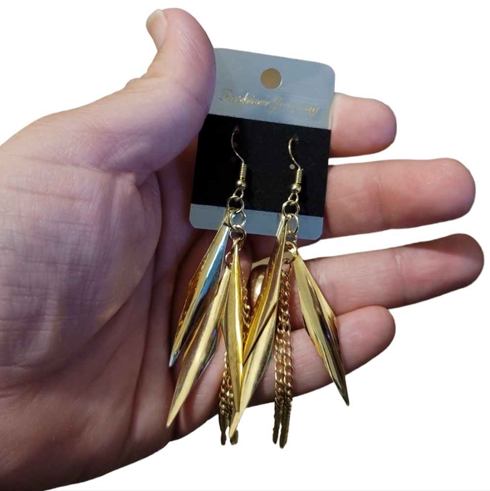 Gold Color Earrings